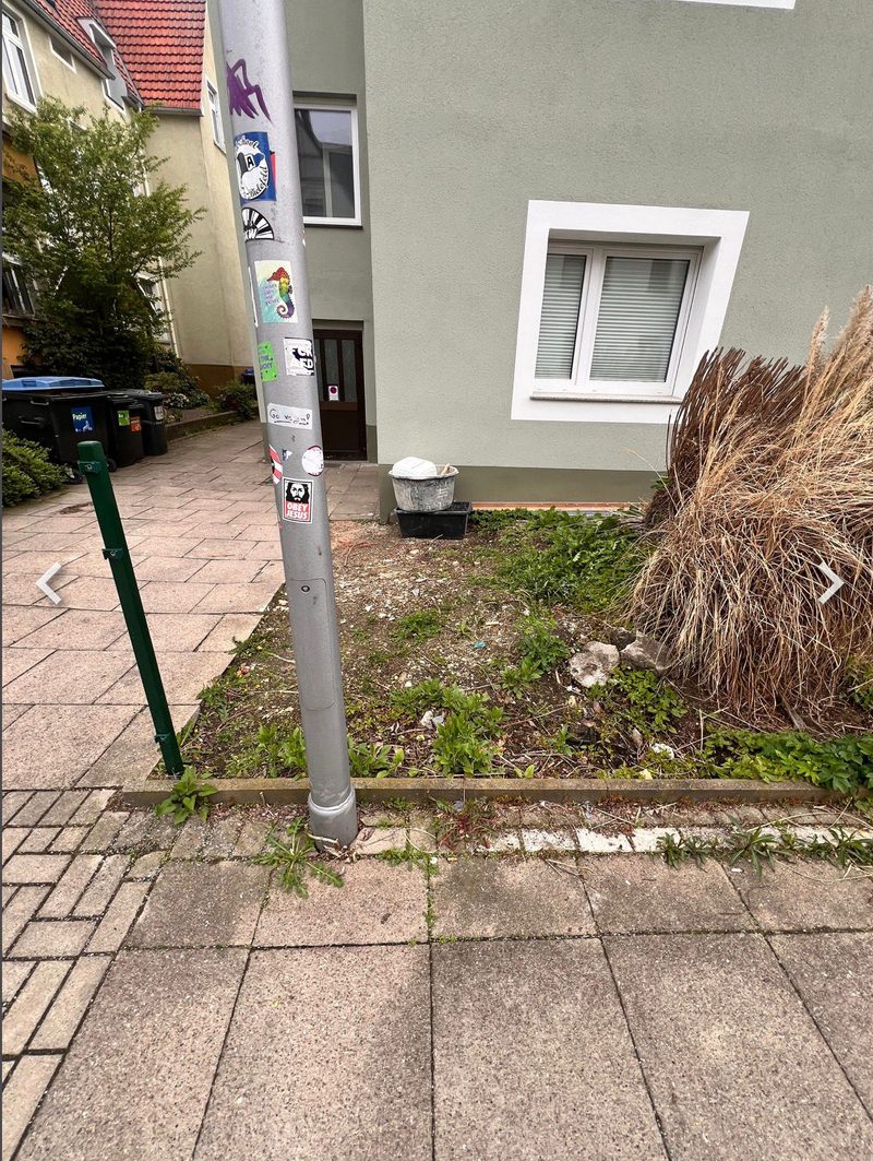 Vorher — Pflasterarbeiten — Bielefeld